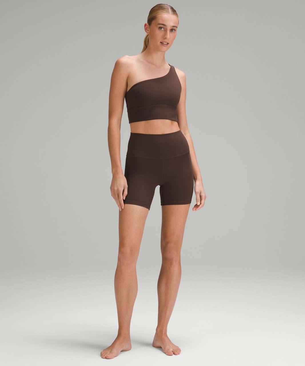 Lululemon Align High-Rise Short with Pockets 6 - Espresso - lulu