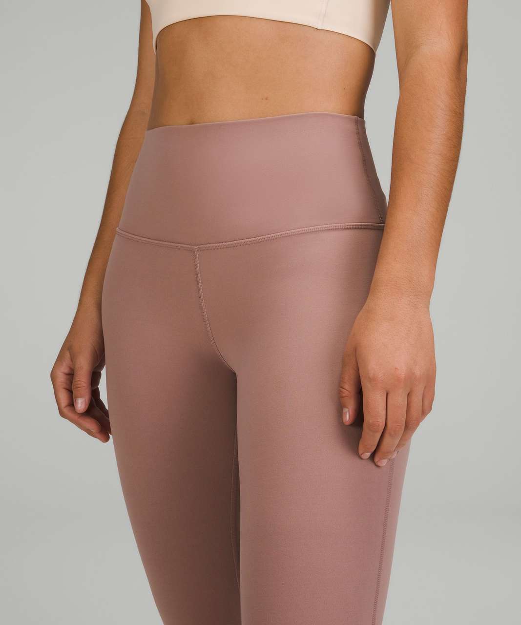 Lululemon Align High-Rise 23” Crop Leggings Dusty Clay Size 6