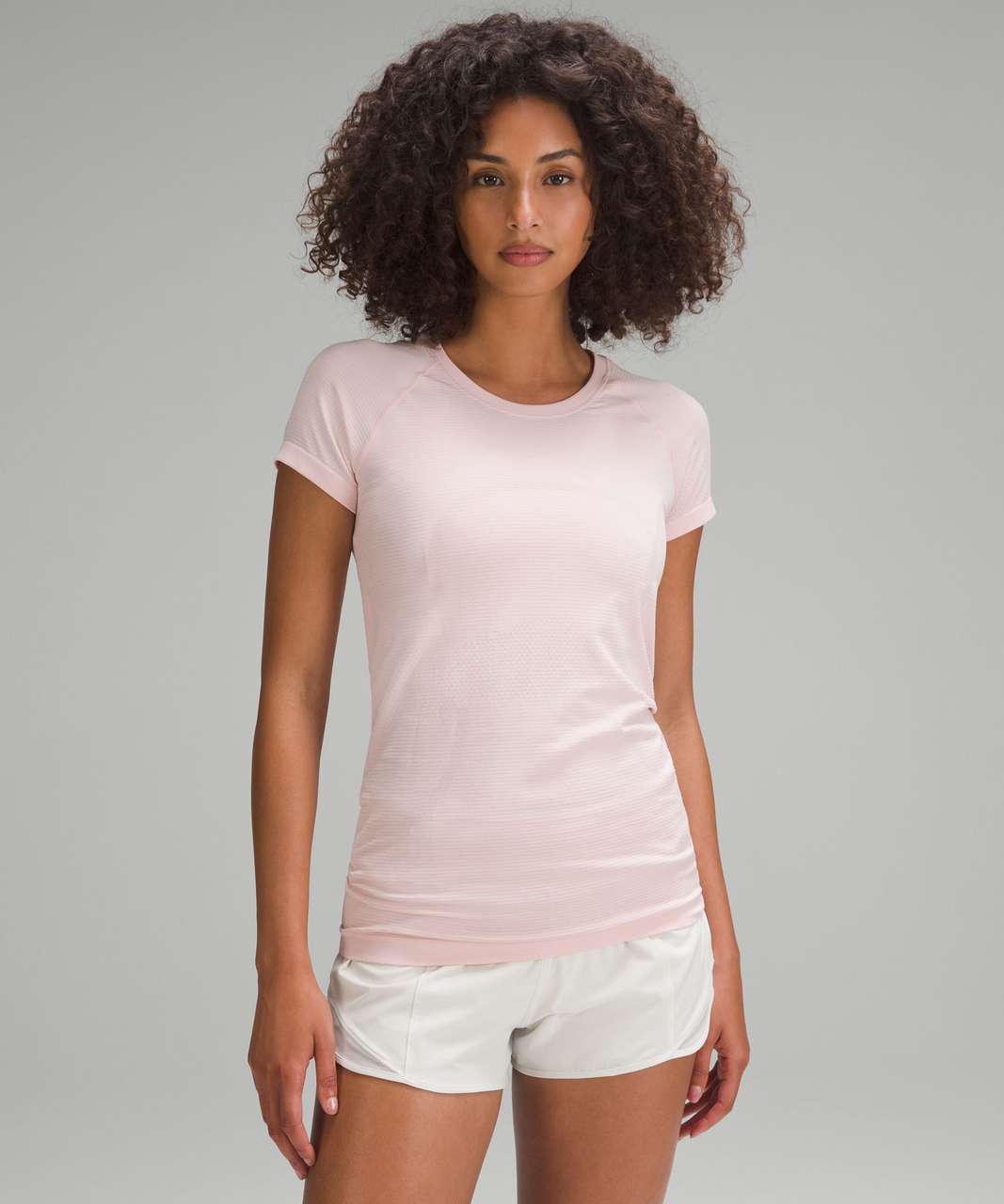 Lululemon Swiftly Tech Short-Sleeve Shirt 2.0 - Flush Pink / Flush Pink