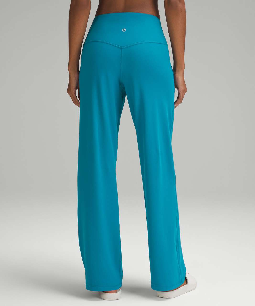 lululemon align high rise wide leg pant utility blue｜TikTok Search