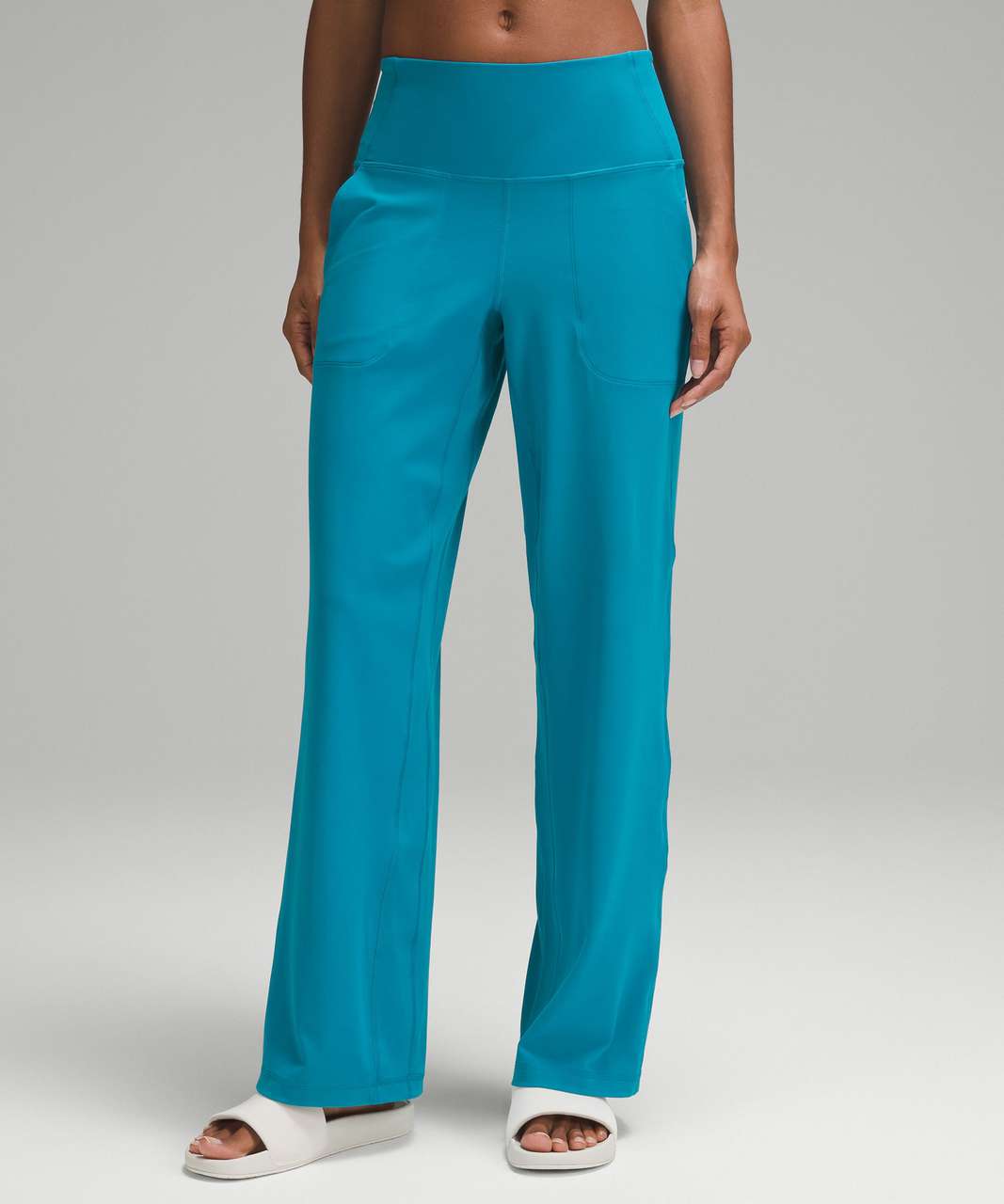 lululemon athletica, Pants & Jumpsuits, Lulu Lemon Align Hr Mini Flare Pant  28 Size 4 Utility Blue