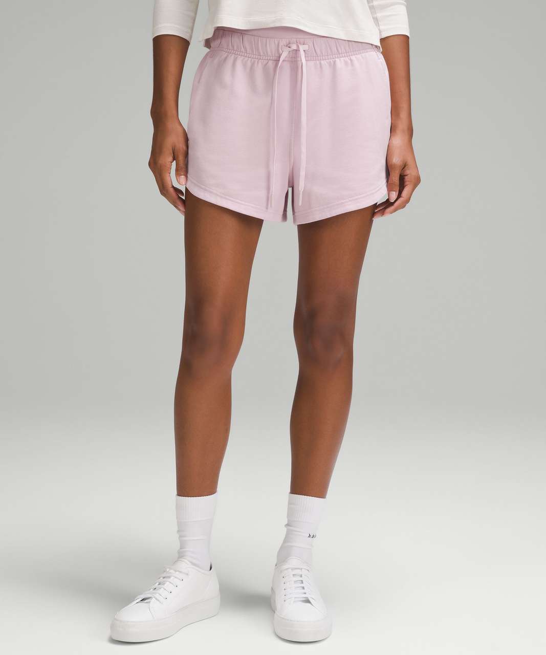 Lululemon Inner Glow High-Rise Short 3" - Pink Peony