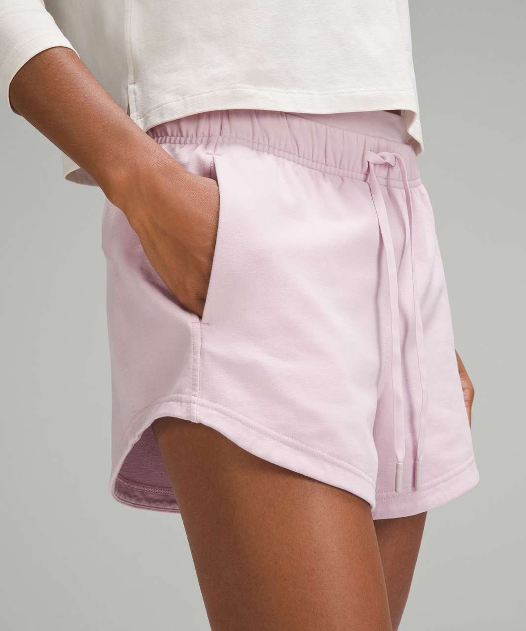 Lululemon Inner Glow High-Rise Short 3" - Pink Peony