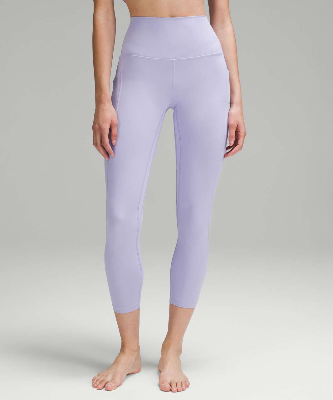 Lululemon Align High-Rise Pant with Pockets 25 - Lilac Smoke - lulu  fanatics