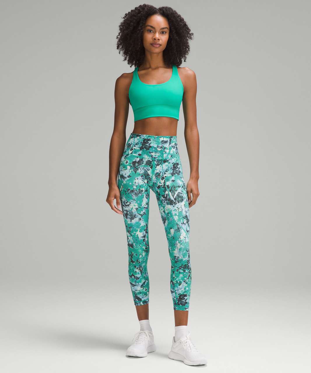 Lululemon Wunder Train High-Rise Crop 23 - Urban Undergrowth