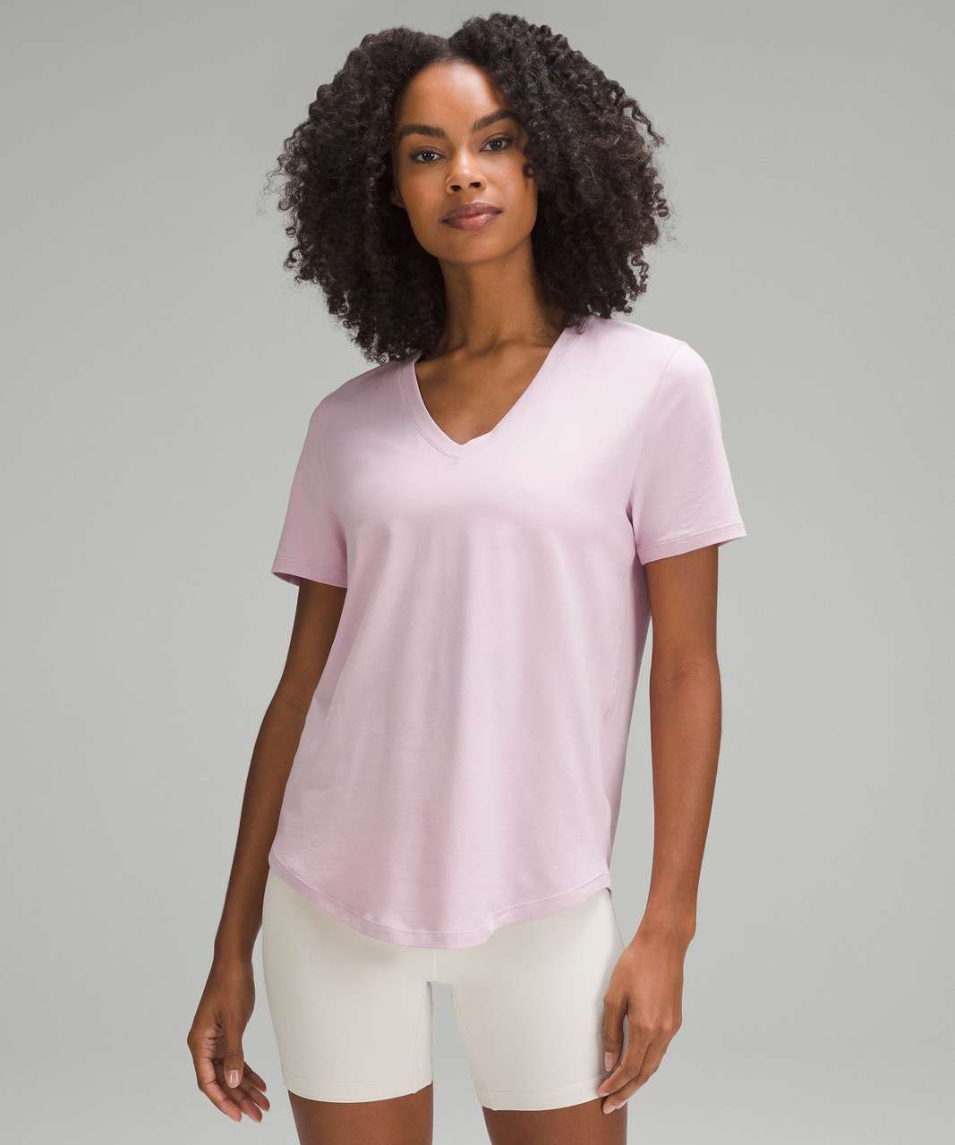 Lululemon Love V-Neck T-Shirt - Pink Peony