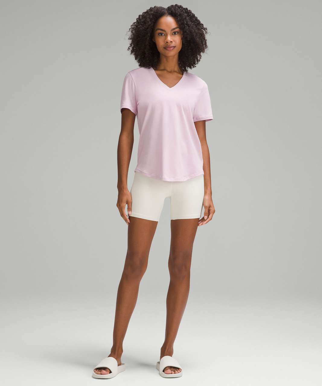 Lululemon Love V-Neck T-Shirt - Pink Peony