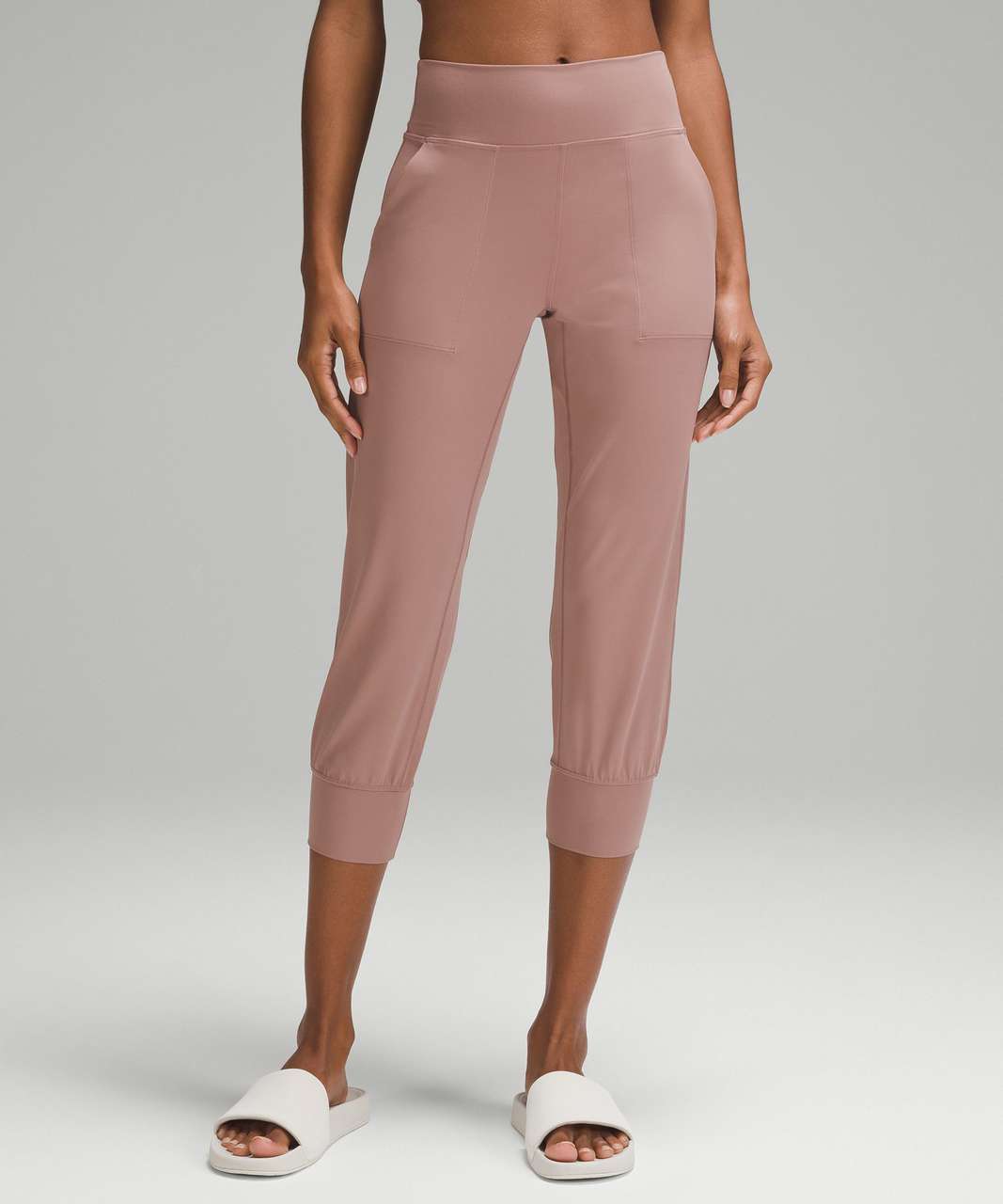 Lululemon Align High-Rise Cropped Jogger - Twilight Rose - lulu fanatics