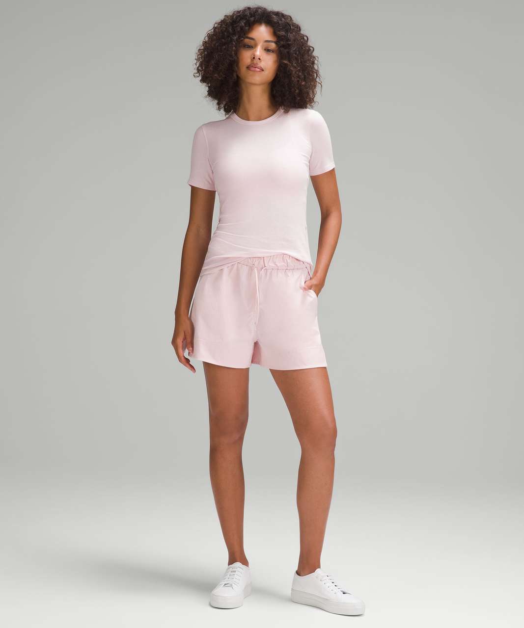 Lululemon Hold Tight Short-Sleeve Shirt - Flush Pink