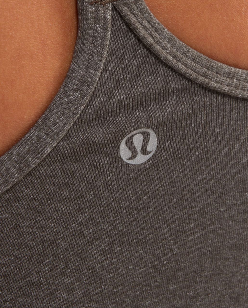 Lululemon Power Y Tank - Heathered Wren