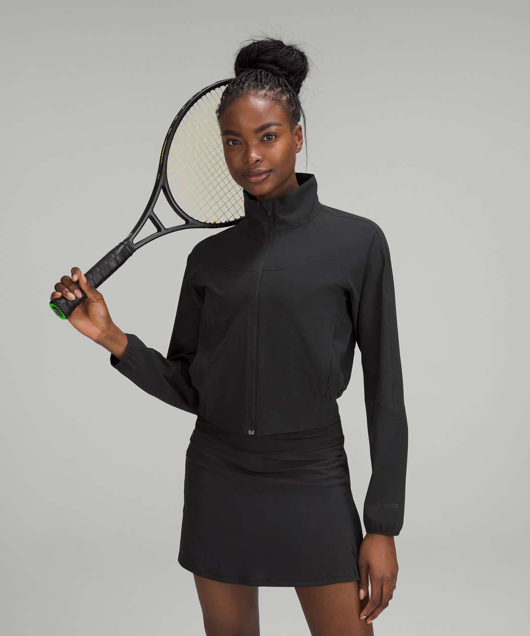 Lululemon Water-Repellent Stretch Tennis Jacket - Black