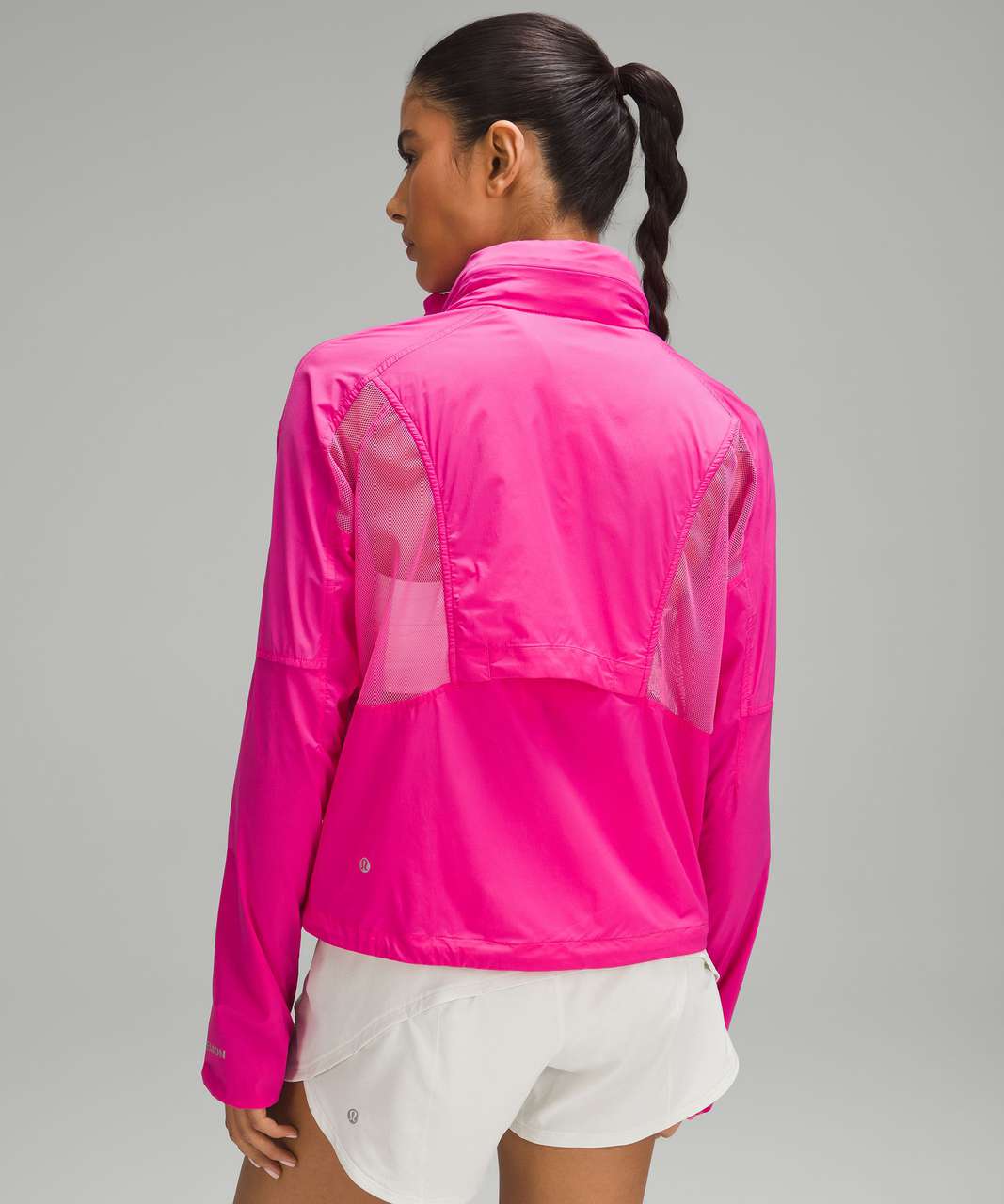 Lululemon Classic-Fit Ventilated Running Jacket - Sonic Pink