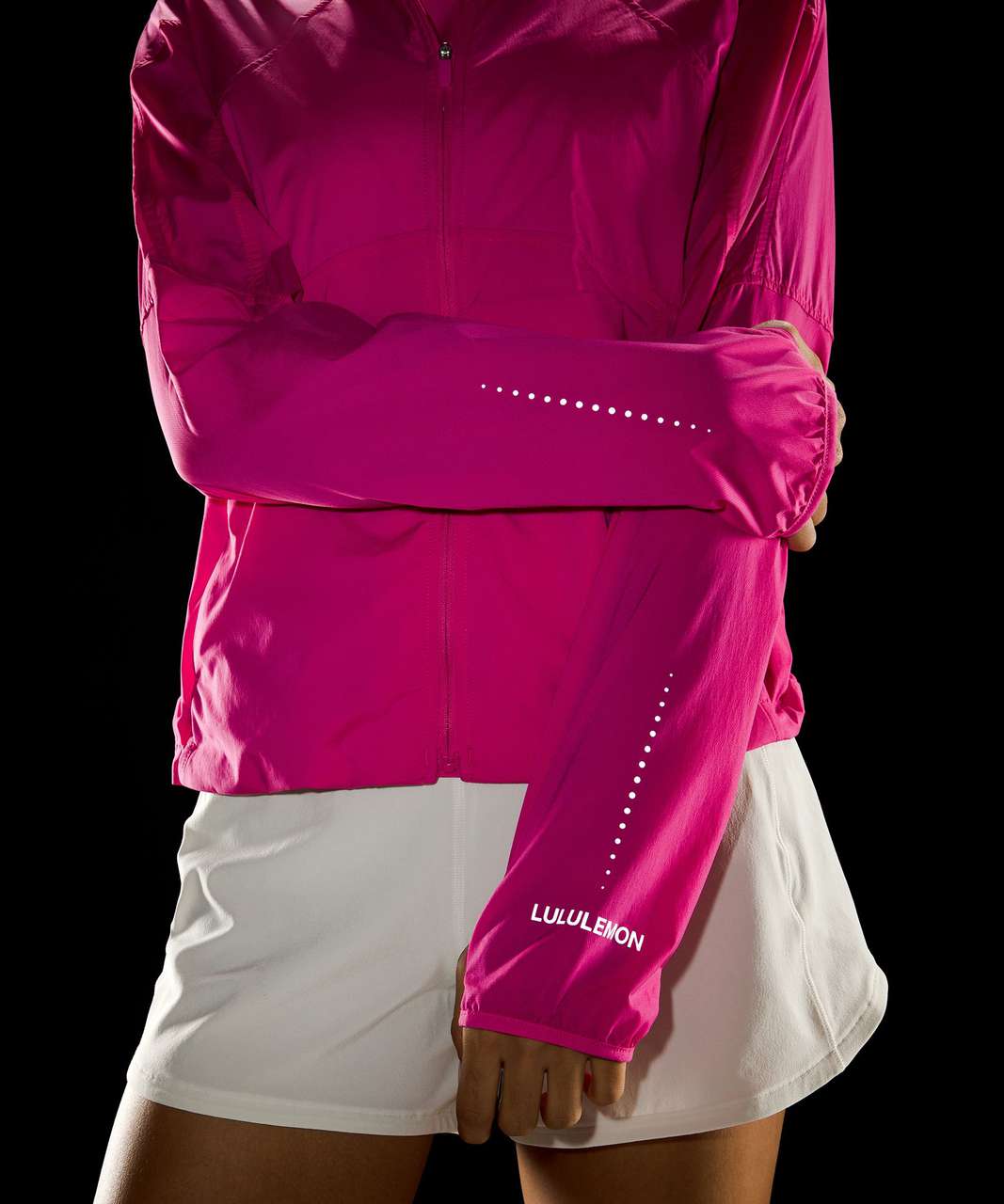Lululemon Classic-Fit Ventilated Running Jacket - Sonic Pink