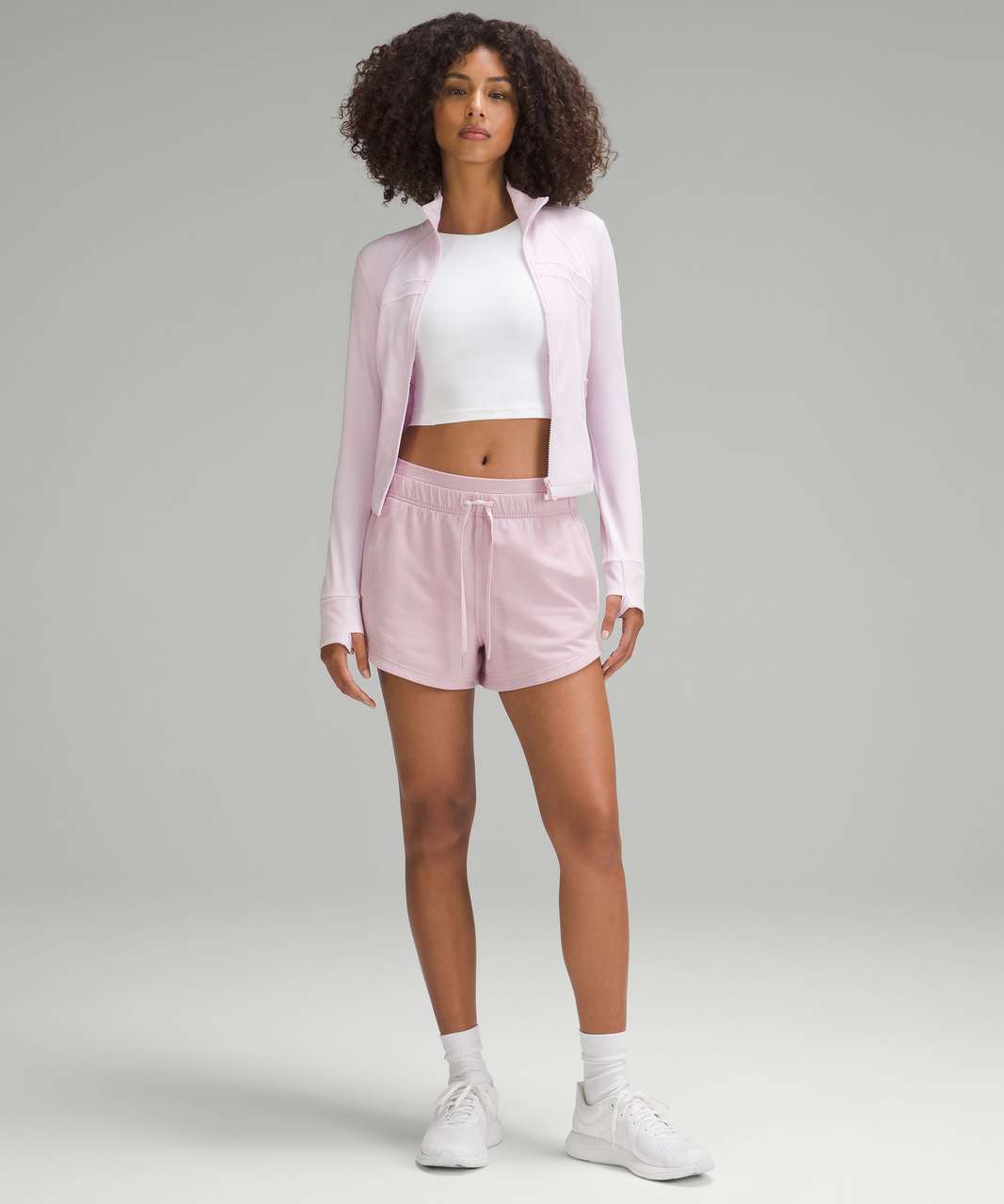 Lululemon Cropped Define Jacket *Nulu - Meadowsweet Pink - lulu