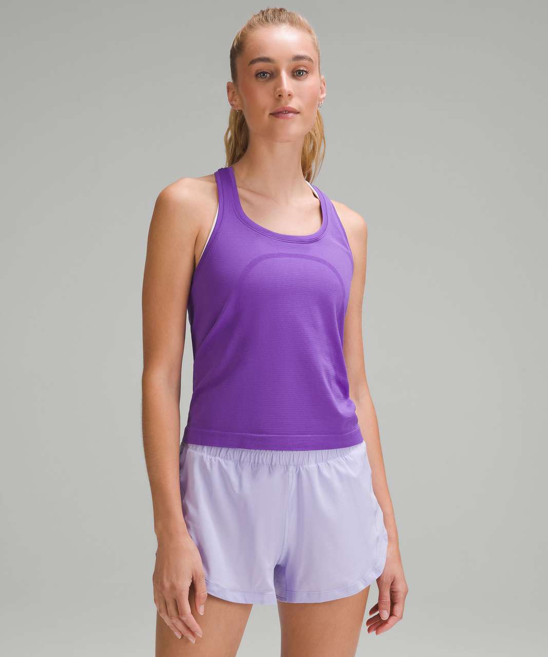 Lululemon Swiftly Tech Racerback Tank Top 2.0 *Race Length - Atomic Purple / Atomic Purple