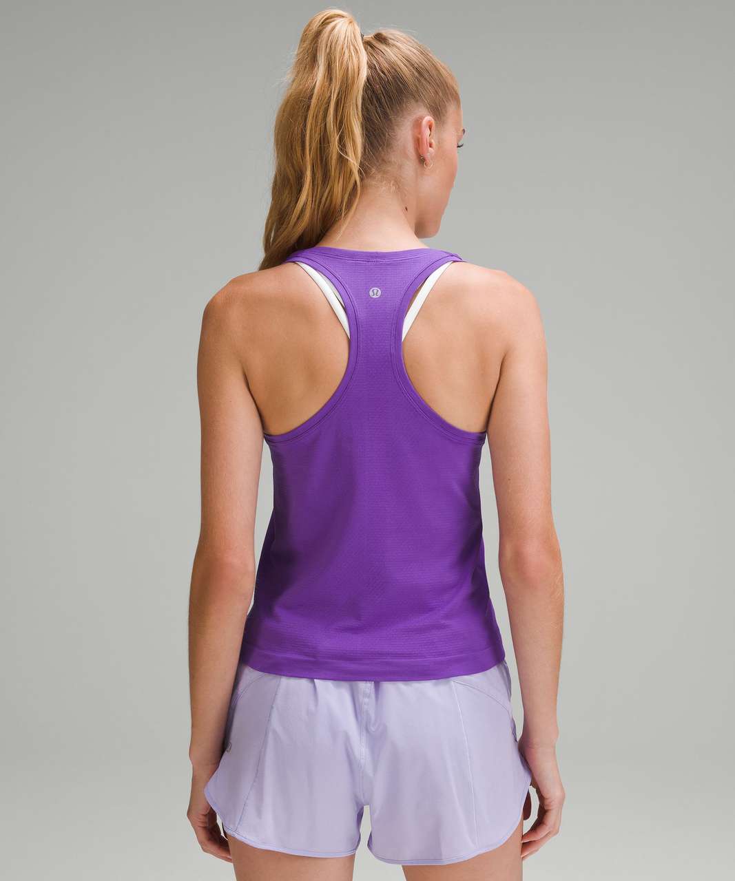 Racerback Compression Top LC - Sugar Violet – TomboyX