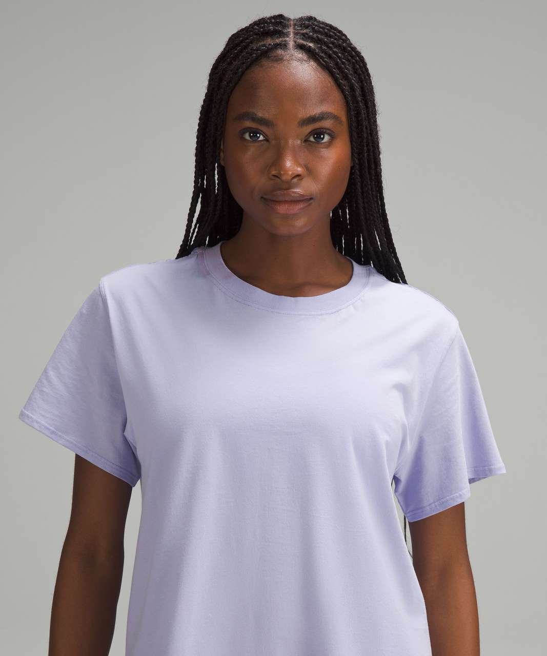 Lululemon All Yours Cotton T-Shirt - Utility Blue - lulu fanatics