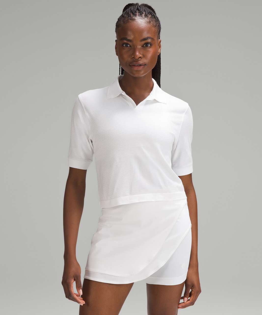 Relaxed Shirt Dress | White