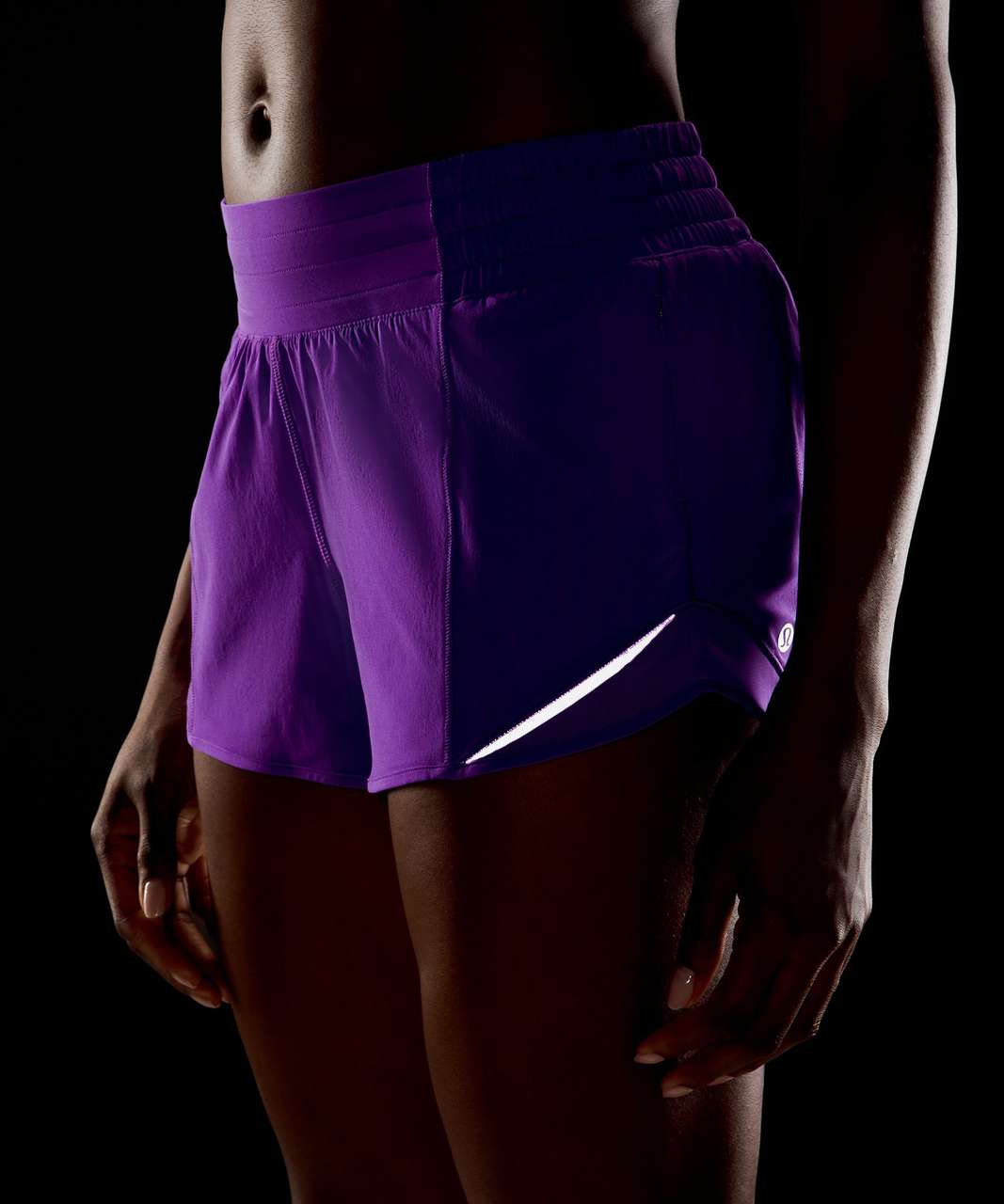 Lululemon Hotty Hot High-Rise Lined Short 2.5" - Atomic Purple