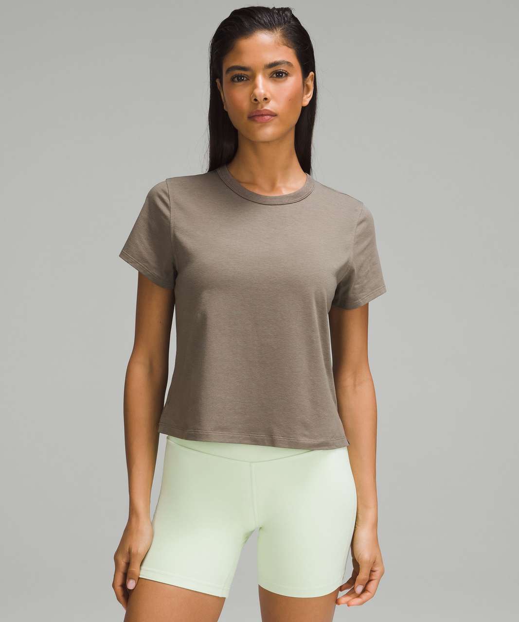 Lululemon Classic-Fit Cotton-Blend T-Shirt - Nomad