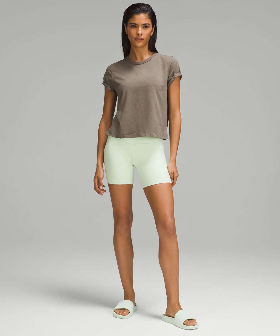 Lululemon Classic-Fit Cotton-Blend T-Shirt - Nomad