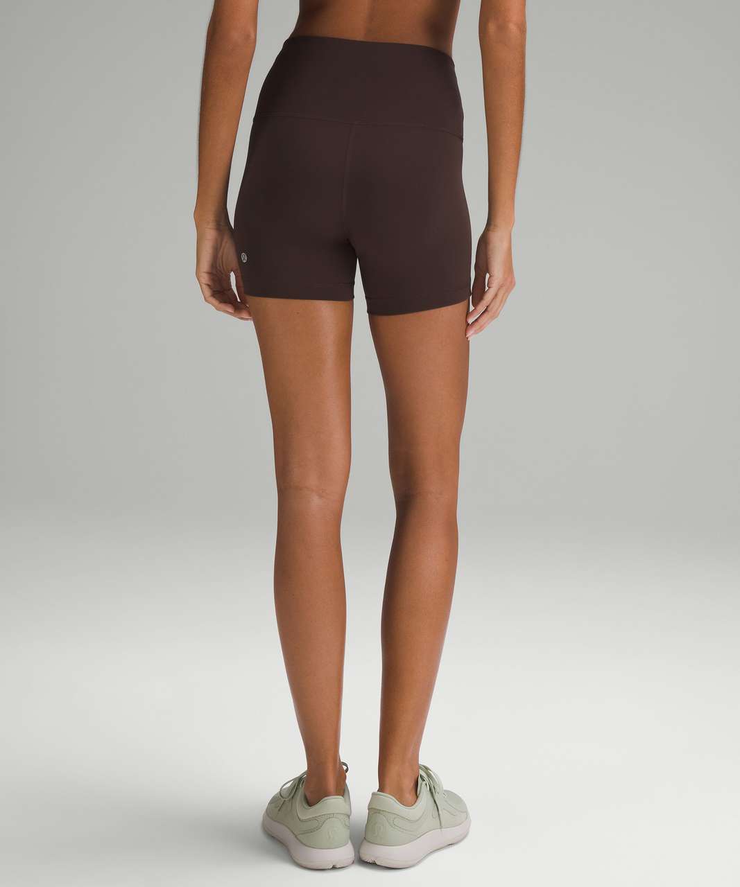 Lululemon Wunder Train High-Rise Short 4" - Espresso