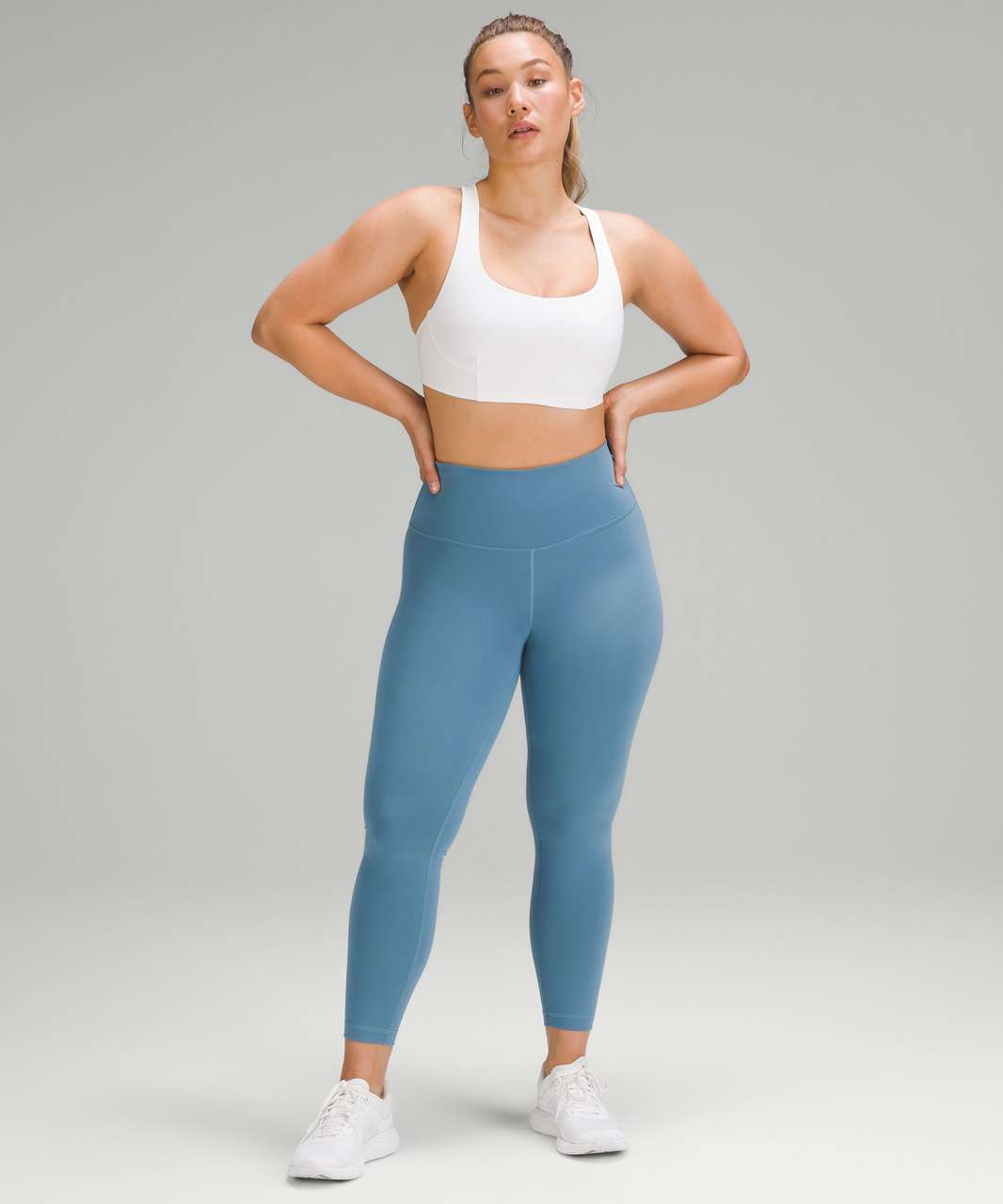 Lululemon Wunder Train Contour Fit High-Rise Tight 25 - Utility Blue -  lulu fanatics