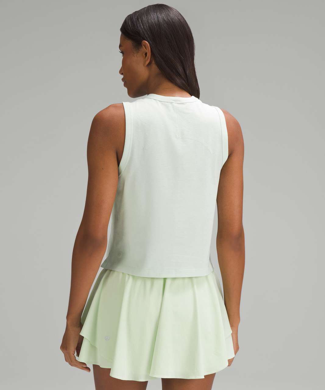 Lululemon Classic-Fit Cotton-Blend Tank Top - Kohlrabi Green