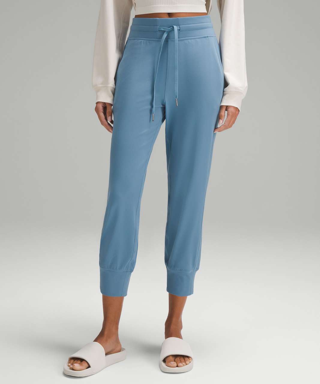 Lululemon Ready to Rulu High-Rise Cropped Jogger - Utility Blue