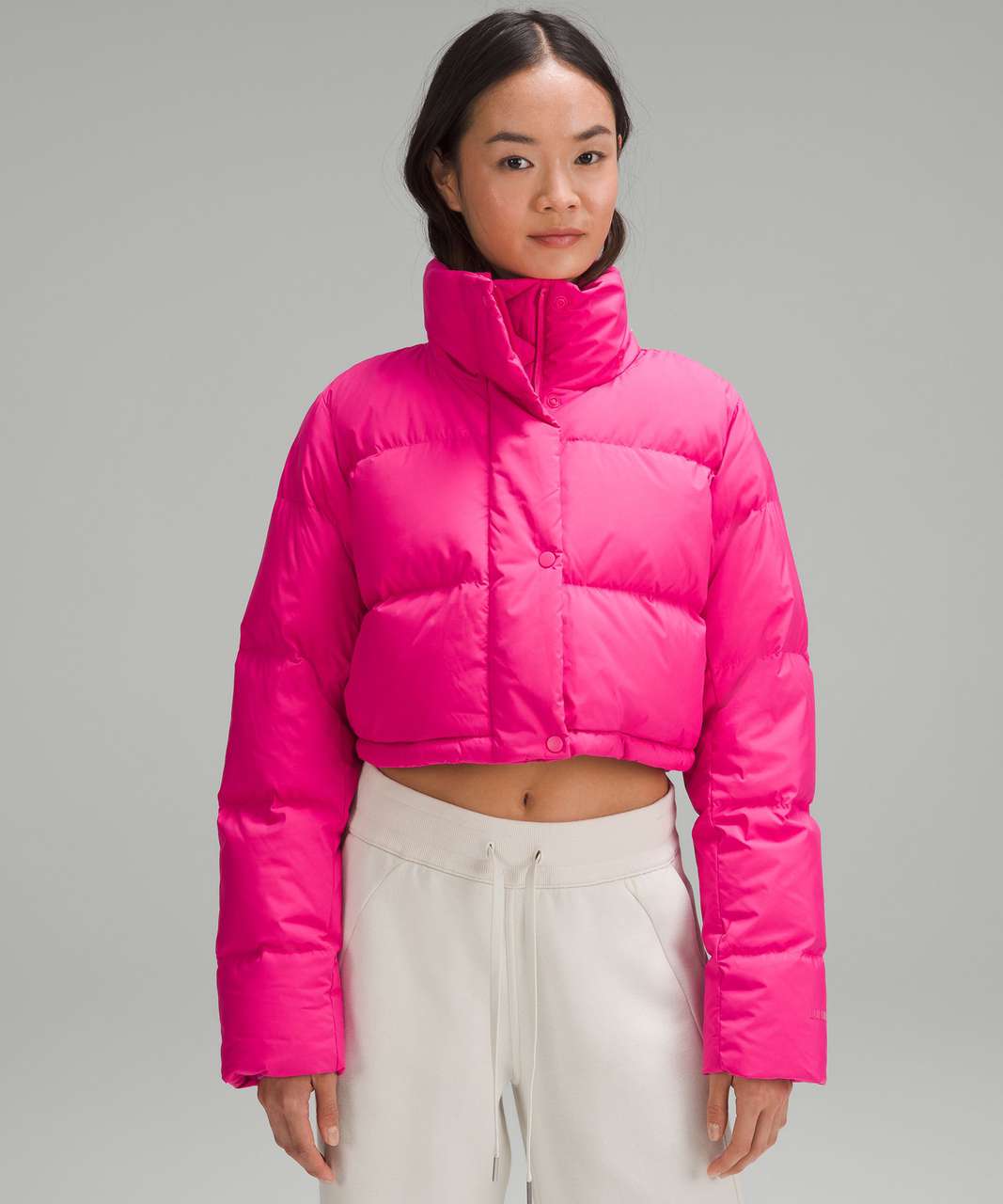 Lululemon Wunder Puff Jacket in meadowsweet pink size 4 @lululemon