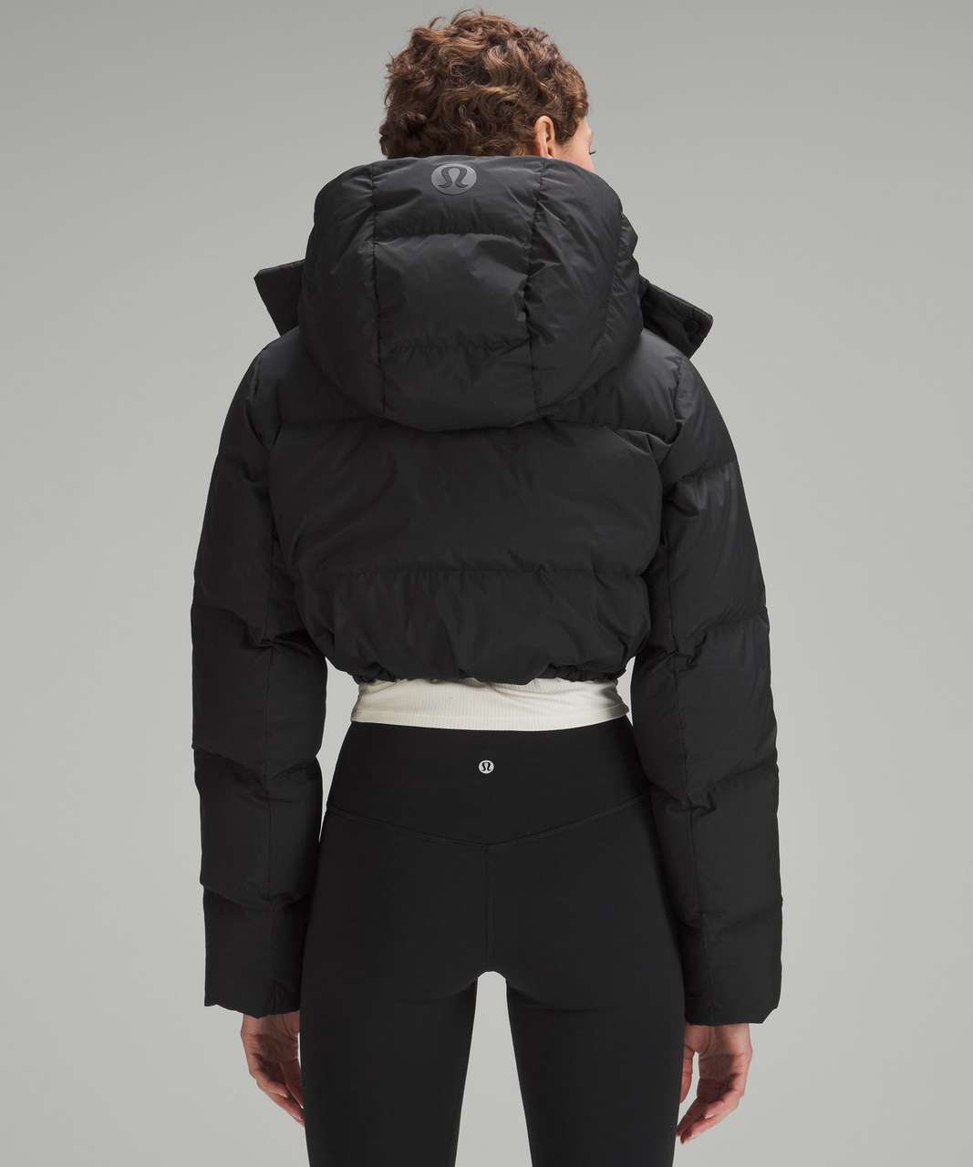 Lululemon Wunder Puff Super-Cropped Jacket - Black