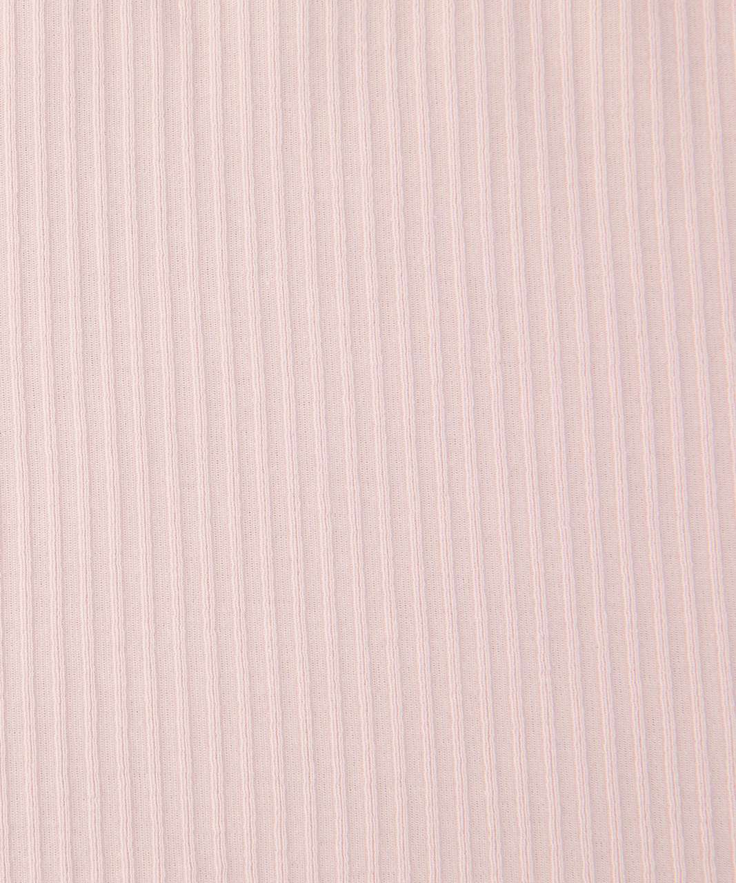 Lululemon Asymmetrical Ribbed Cotton T-Shirt - Flush Pink