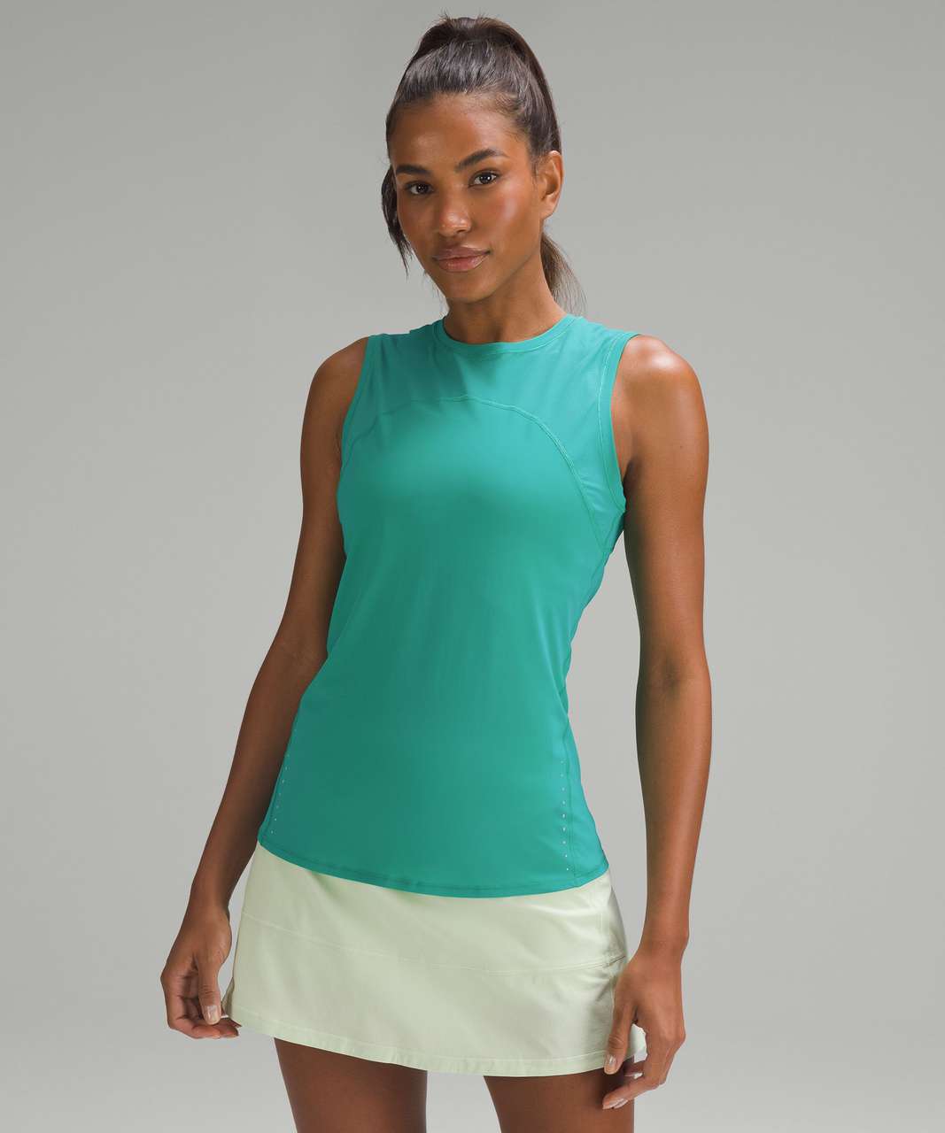 Lululemon Lightweight Trail Running Tank Top - Kelly Green - lulu