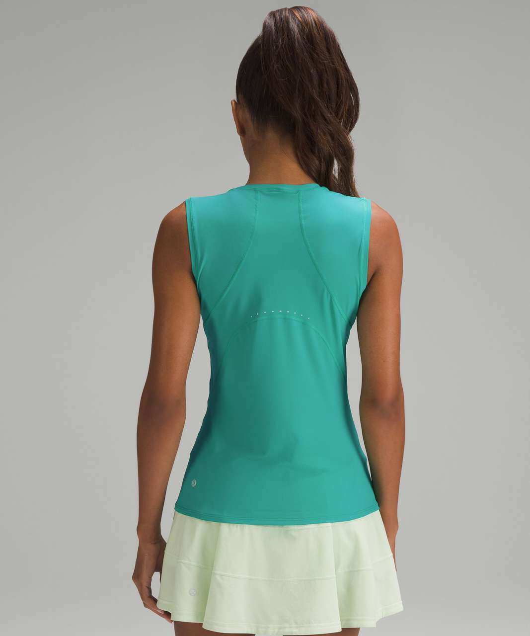 Lululemon Lightweight Trail Running Tank Top - Kelly Green