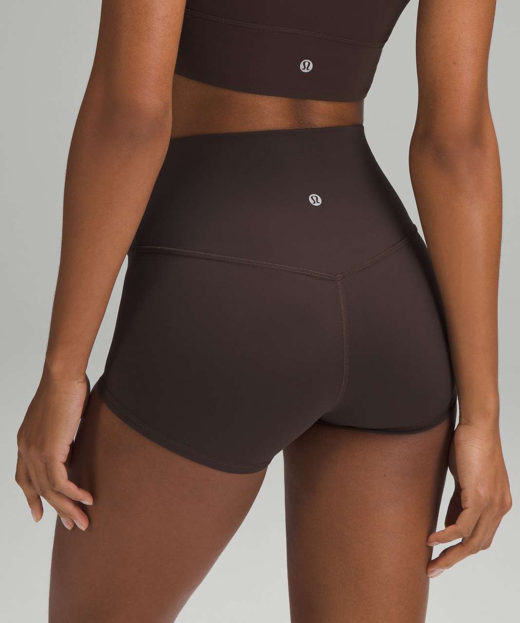 Lululemon Align High-Rise Short 2 - Espresso - lulu fanatics