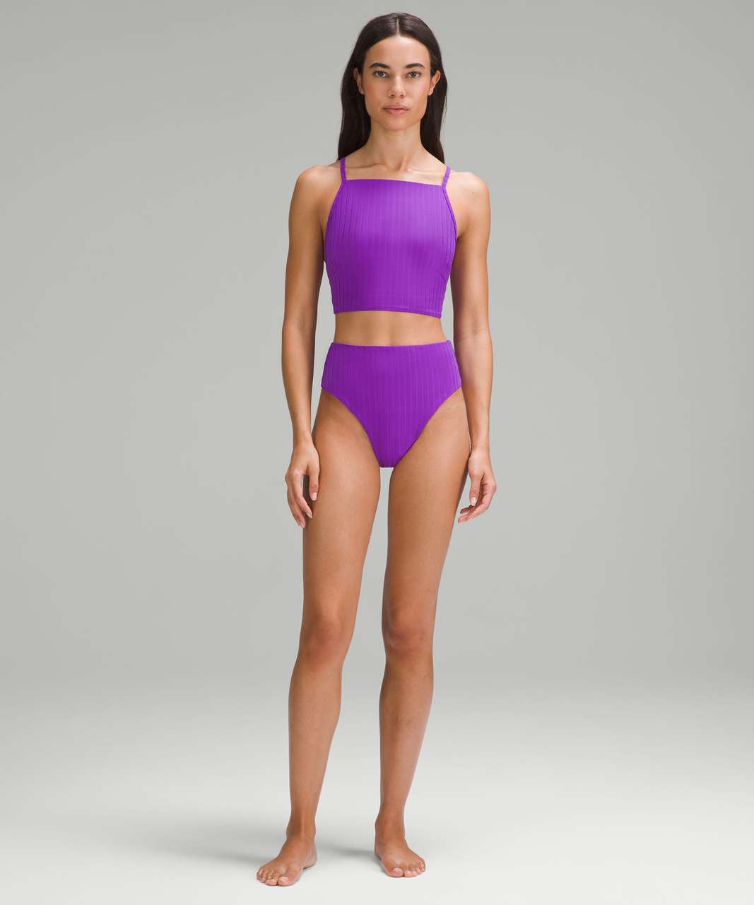 Purple Bikini Bottoms - High Cut Swim Bottoms - Bikini Bottoms - Lulus