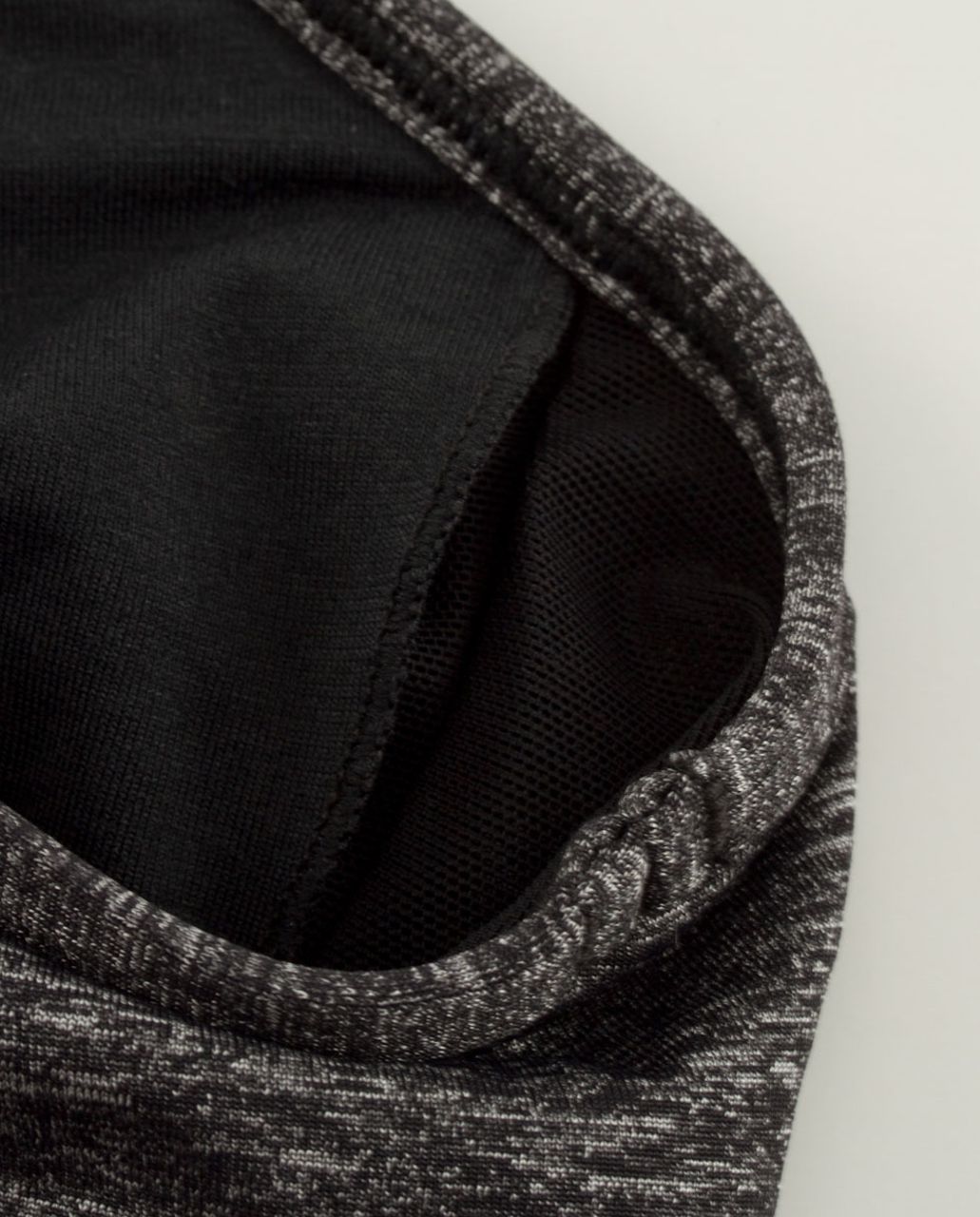 Lululemon Power Y Tank - Heathered Black /  Black