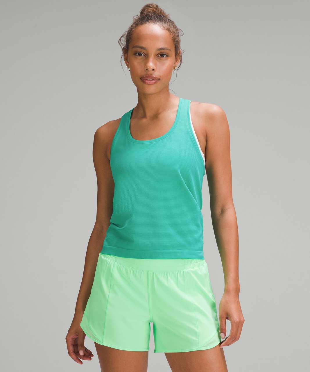 Lululemon Swiftly Tech Racerback Tank Top 2.0 *Race Length - Kelly Green / Kelly Green (First Release)