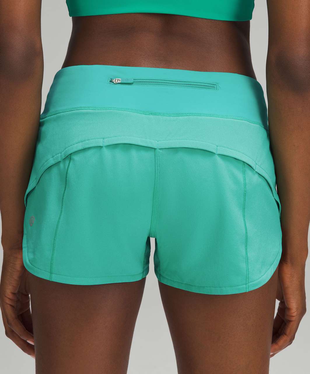 Lululemon Speed Up Low-Rise Lined Short 2.5" - Kelly Green