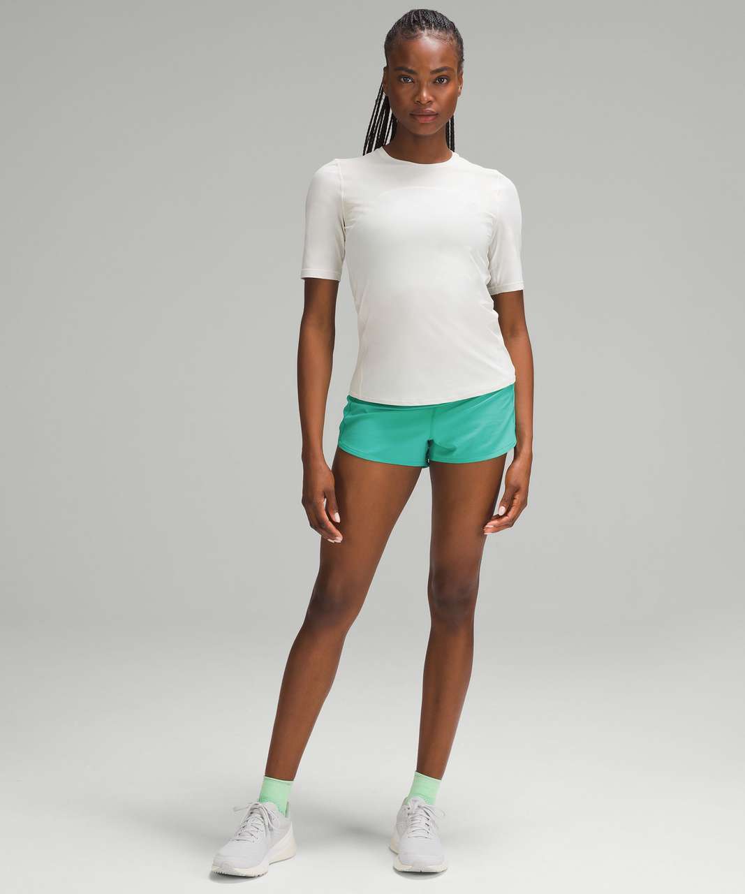 Stylish Lululemon Kelly Green Shorts