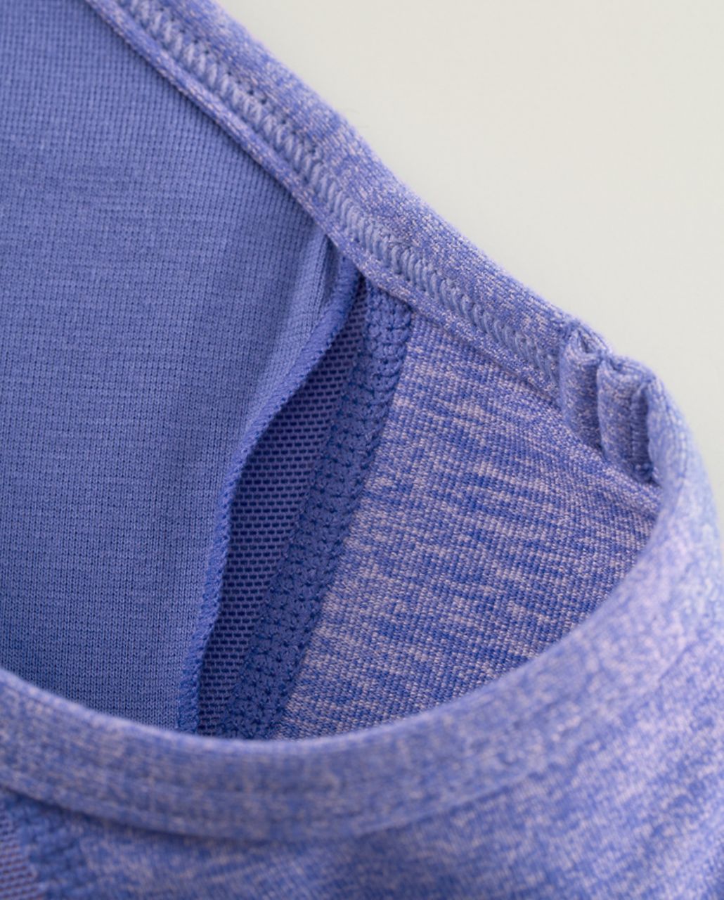 Lululemon Flow Y Bra IV - Heathered Persian Purple /  Persian Purple