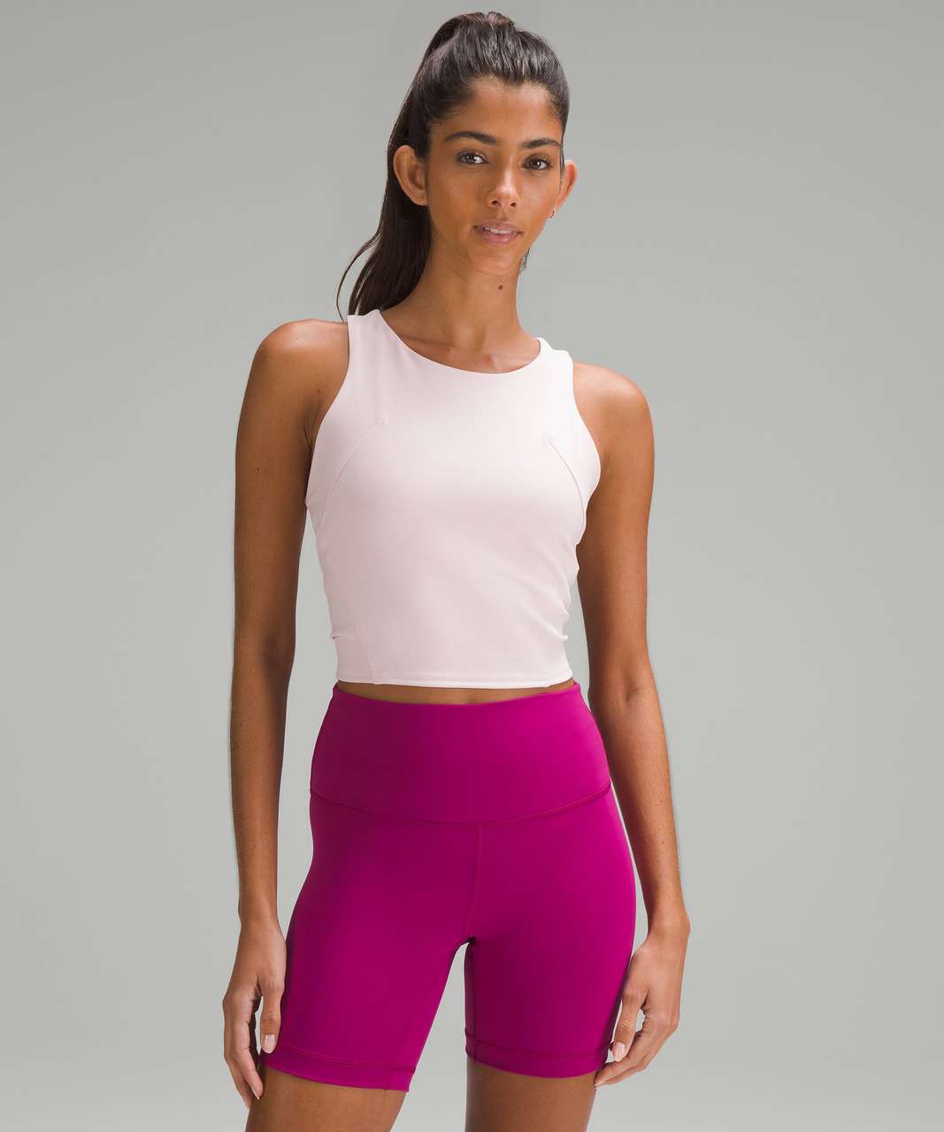 lululemon athletica Wunder Train Racerback Tank Top - Color Pink