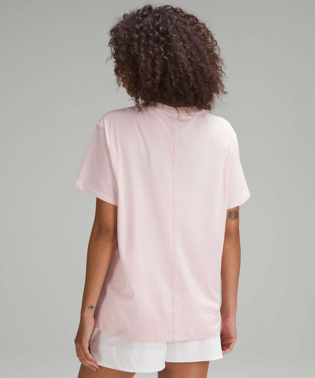 Lululemon All Yours Cotton T-Shirt - Flush Pink