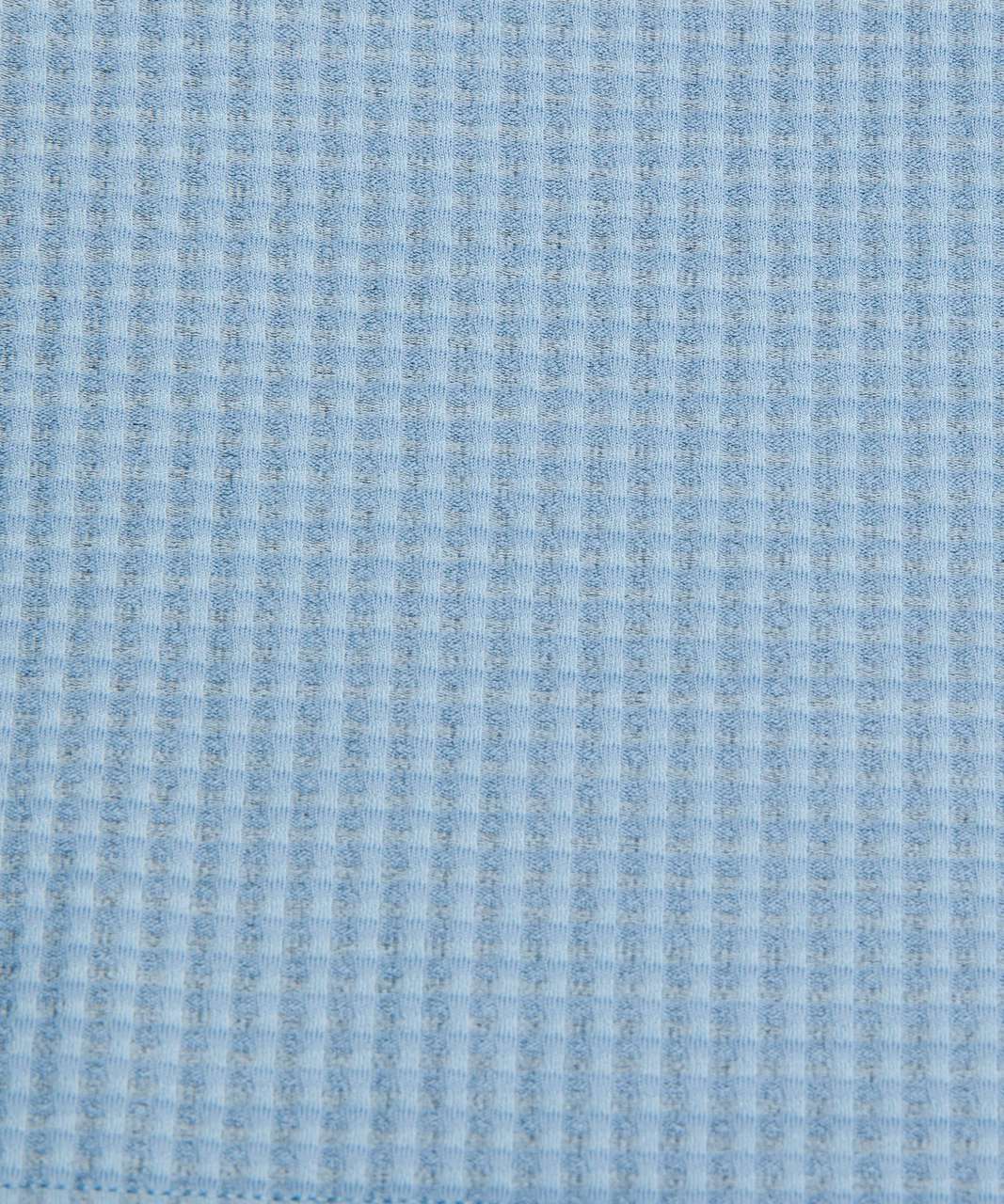 Lululemon Scoop Neck Yoga Tank Top *Grid Texture - Utility Blue