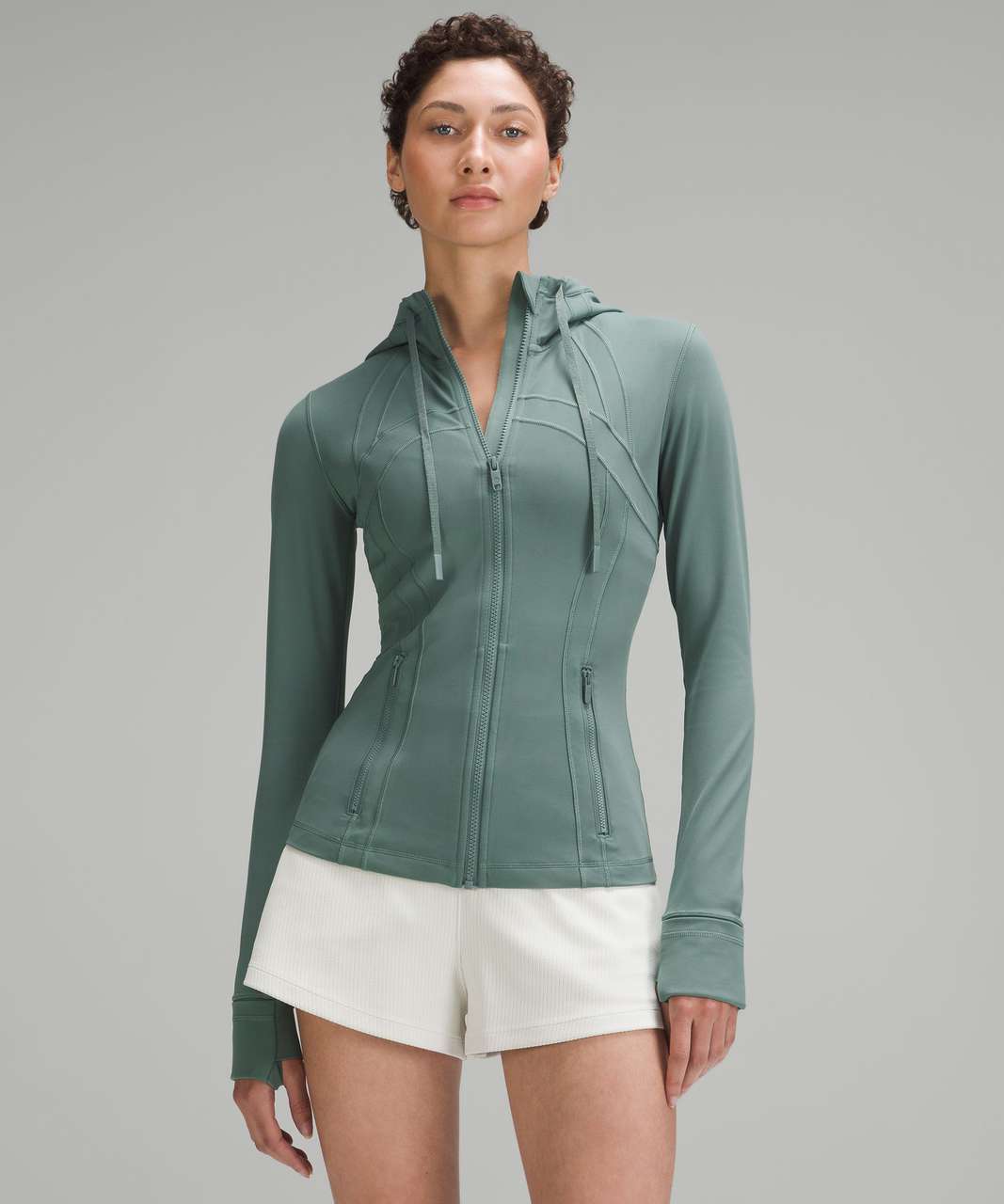 Lululemon Hooded Define Jacket *Nulu - Creamy Mint - lulu fanatics