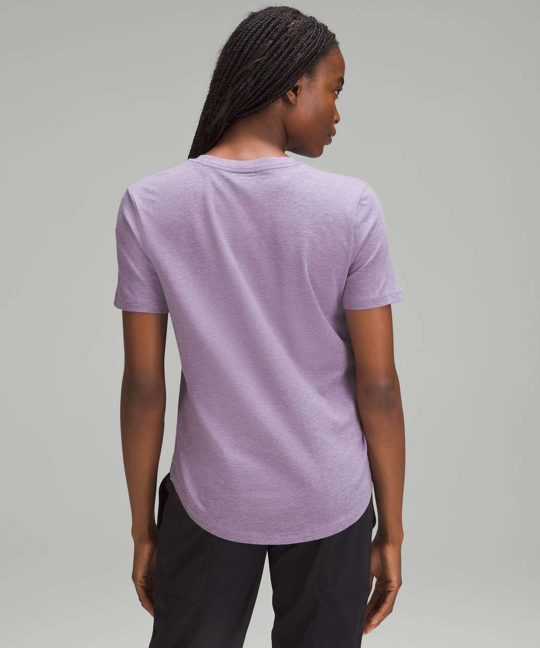 Lululemon Love Crewneck T-Shirt - Heathered Purple Ash