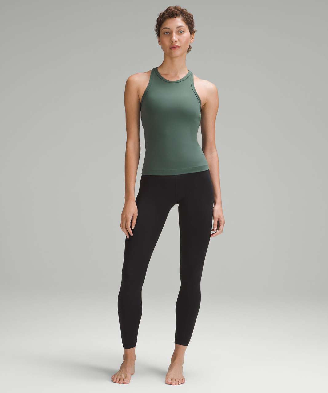 Lululemon Align Waist-Length Racerback Tank Top - Dark Forest - lulu ...