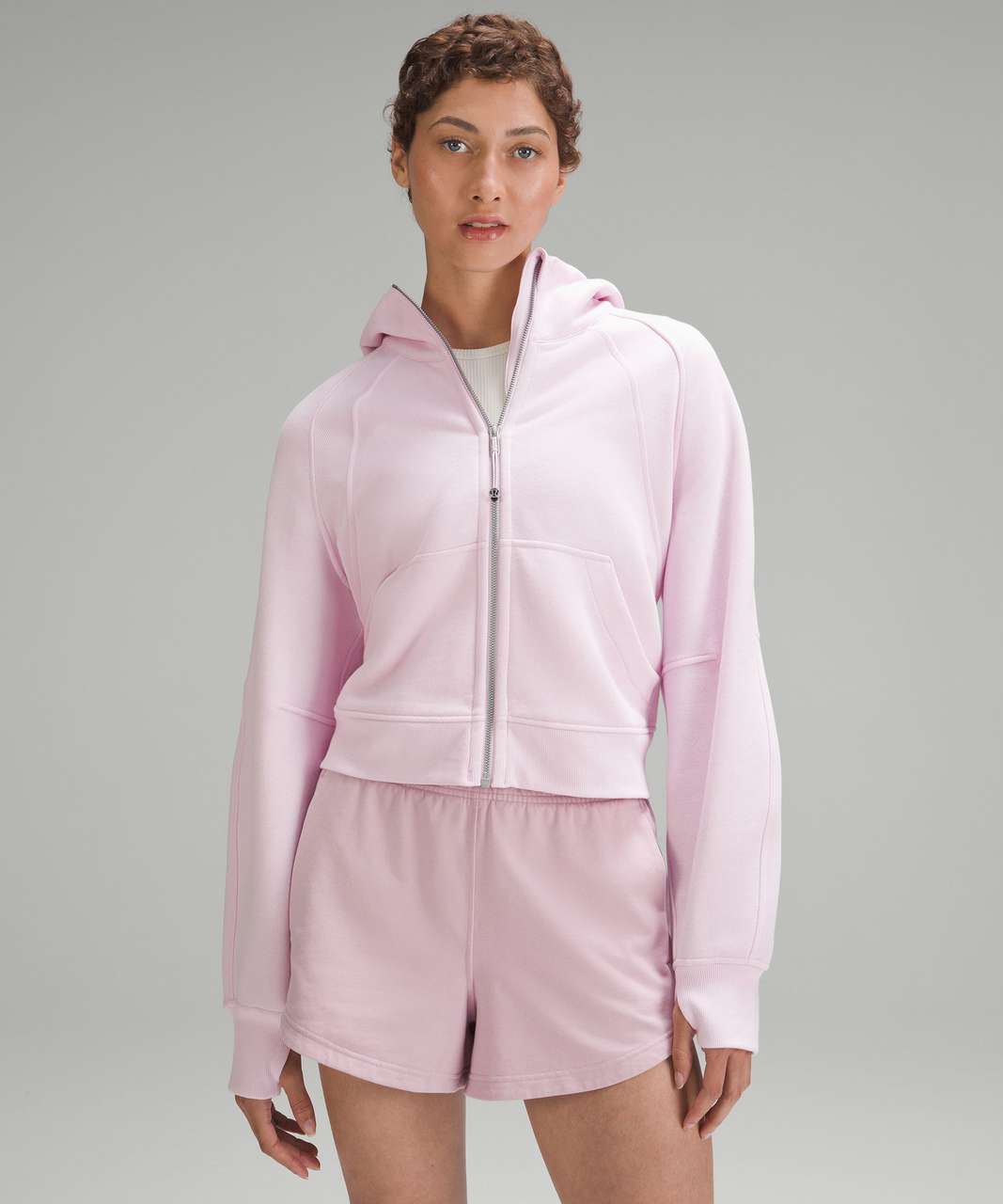 Lululemon Scuba Oversized Full Zip - Meadowsweet Pink