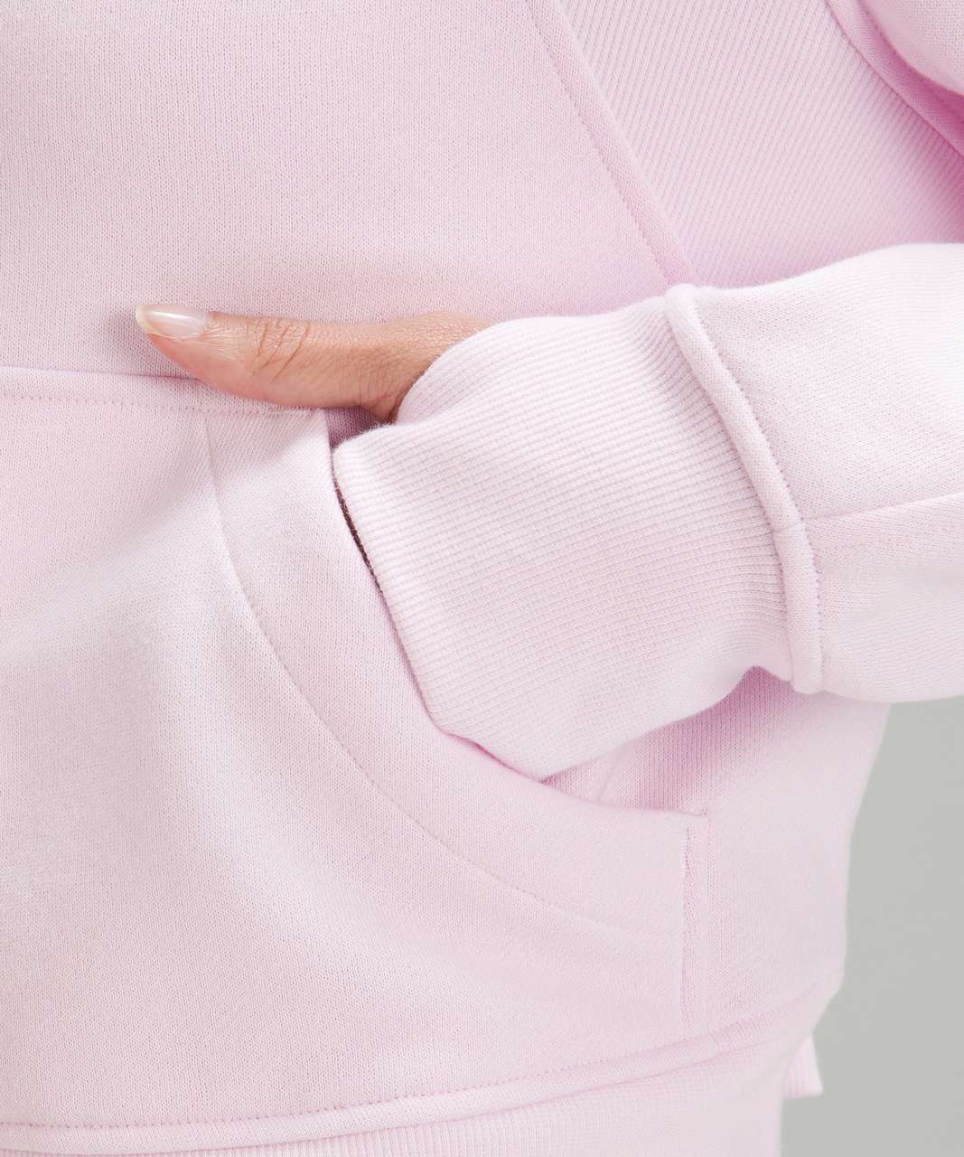 Lululemon Scuba Oversized Full Zip - Meadowsweet Pink