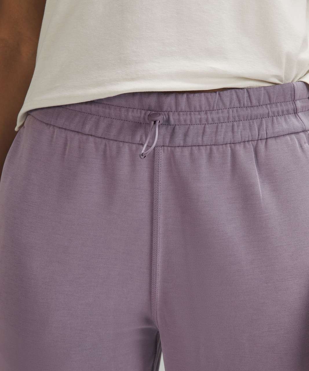 Lululemon Softstreme High-Rise Straight-Leg Cropped Pant - Purple Ash